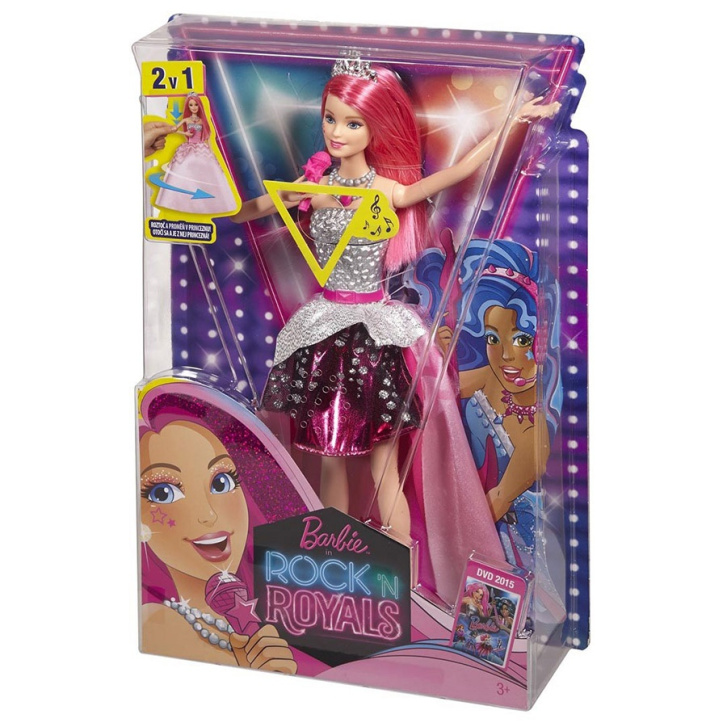 Barbie - Rocková panenka 2 v 1