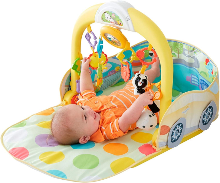 Fisher-Price - Hrací deka autíčko 3v1