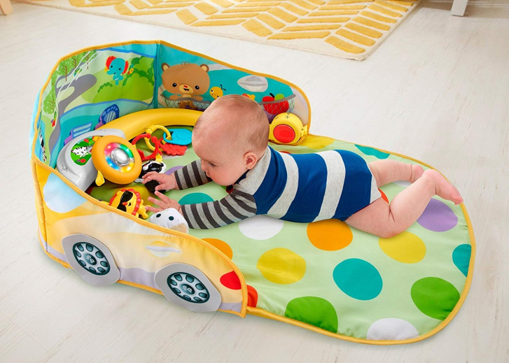 Fisher-Price - Hrací deka autíčko 3v1