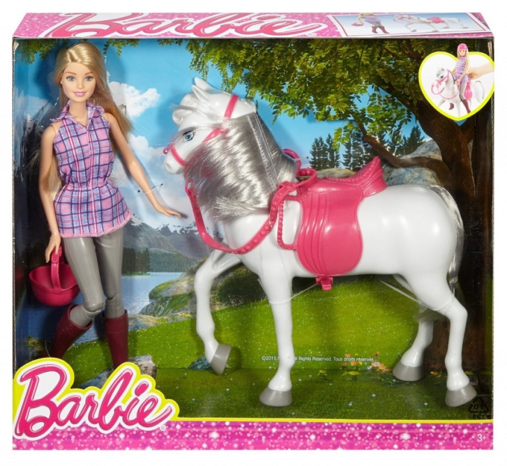 Barbie – Panenka s koněm