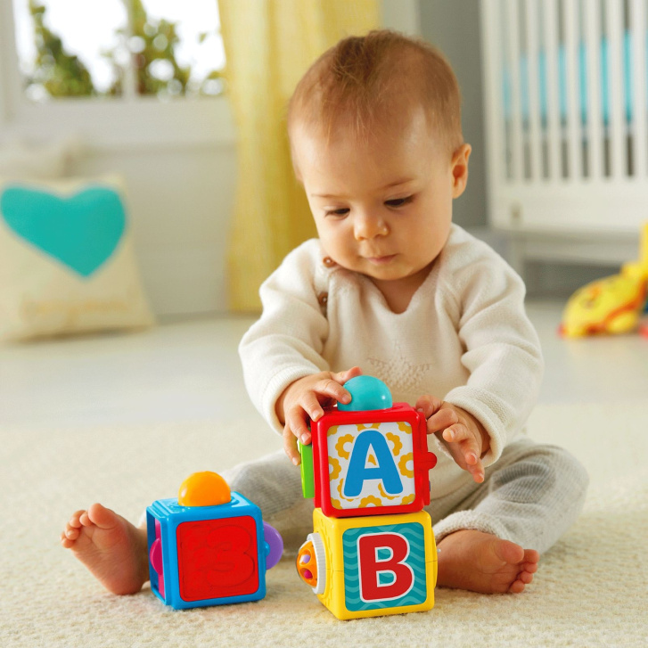 Fisher-Price - Aktívní kostky