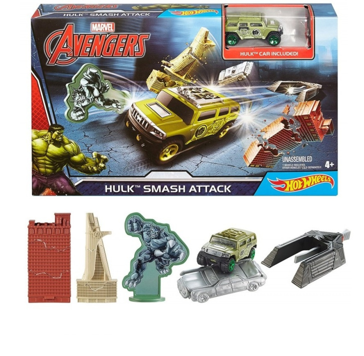 Hot Wheels - Dráha Marvel