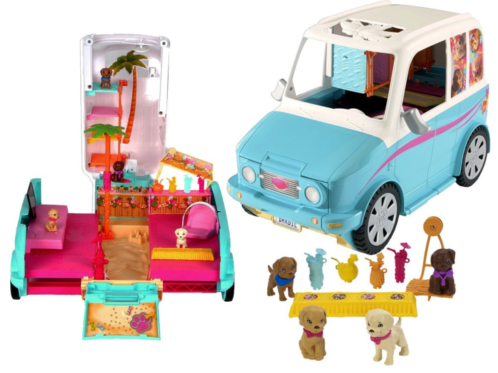 Barbie - Psí auto