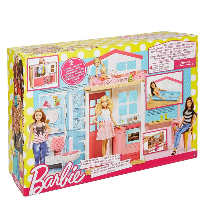 Barbie dům 2v1