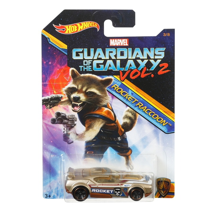 Hot Wheels tematické auto - Marvel Strážcové galaxie 2