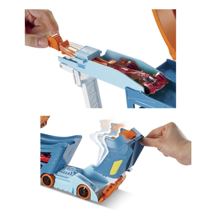 Hot Wheels - Tahač a pojízdná dráha