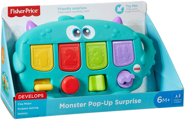 Fisher-Price - Veselá příšerka s překvapením