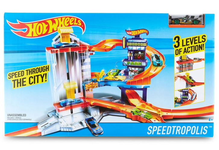 Hot Wheels - Speedtropolis dráha