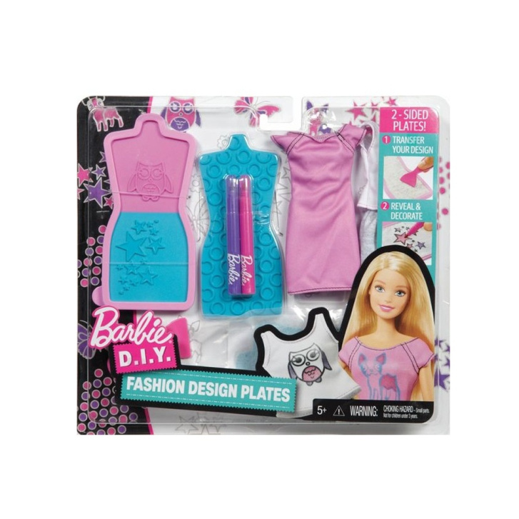 Barbie D.I.Y. - módní návrhářské šablony