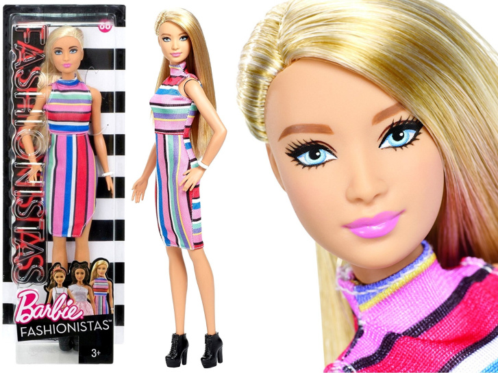 Barbie fashionistas modelka