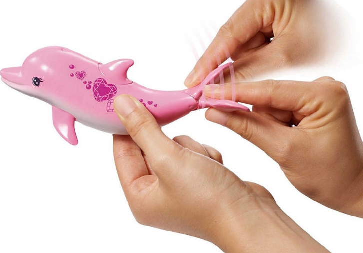 Panenka Barbie s kouzelným delfínem