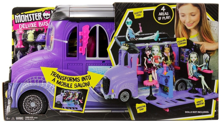 Monster High - Deluxe školní autobus