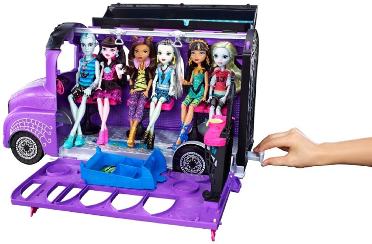 Monster High - Deluxe školní autobus