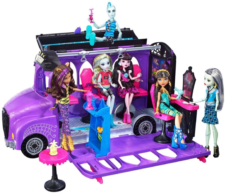 Monster High - Deluxe školní autobus