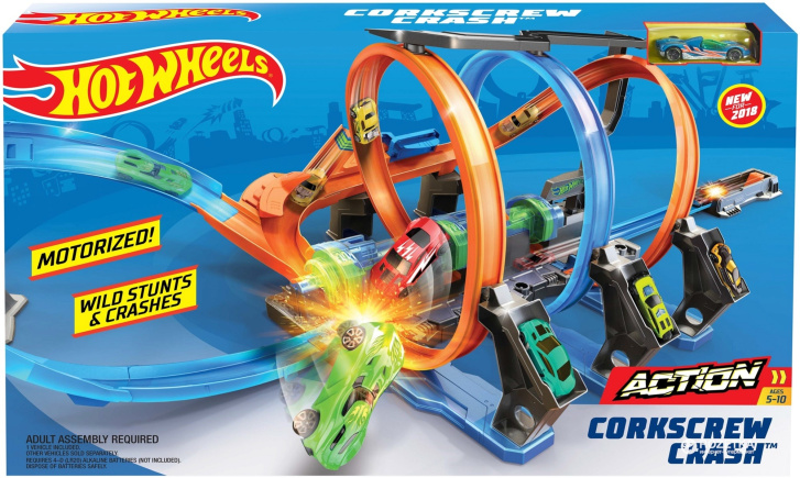 Hot Wheels - Spirálová dráha