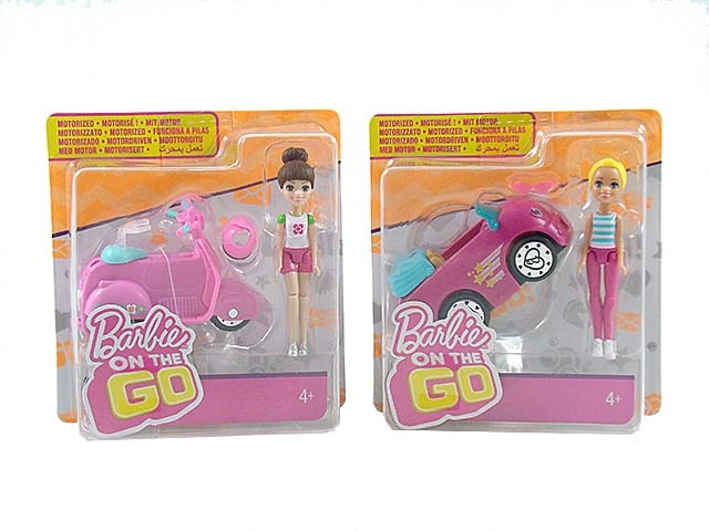 Barbie Go s vozidlem
