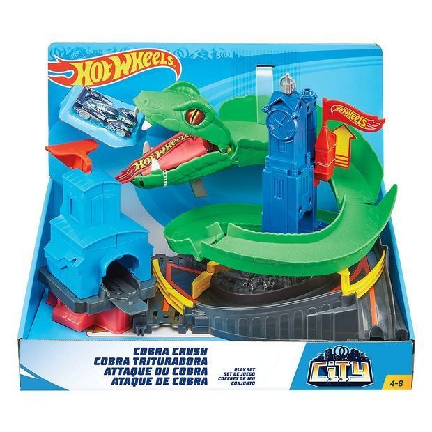 Hot Wheels City - Dráha kobra