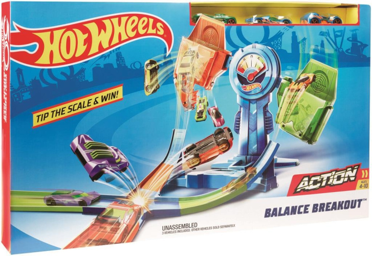 Hot Wheels Dráha - Zrádné váhy