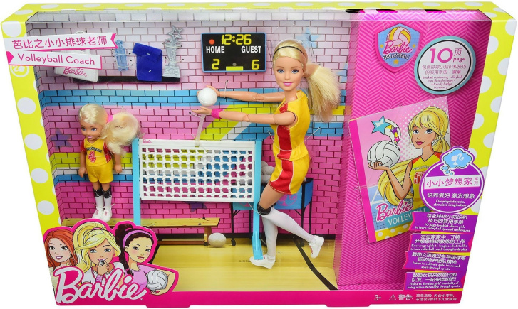 Barbie – Trénerka volejbalu
