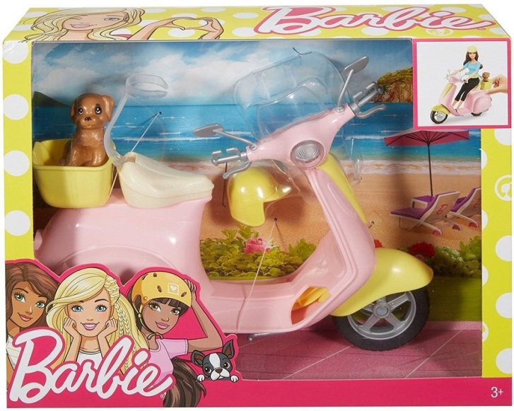 Barbie skútr