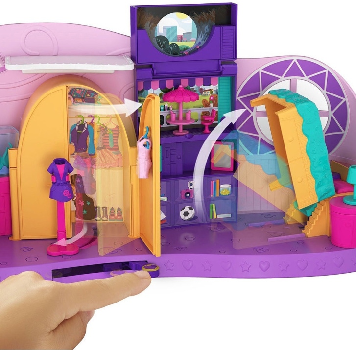 Polly Pocket pokoj - Souprava na hraní