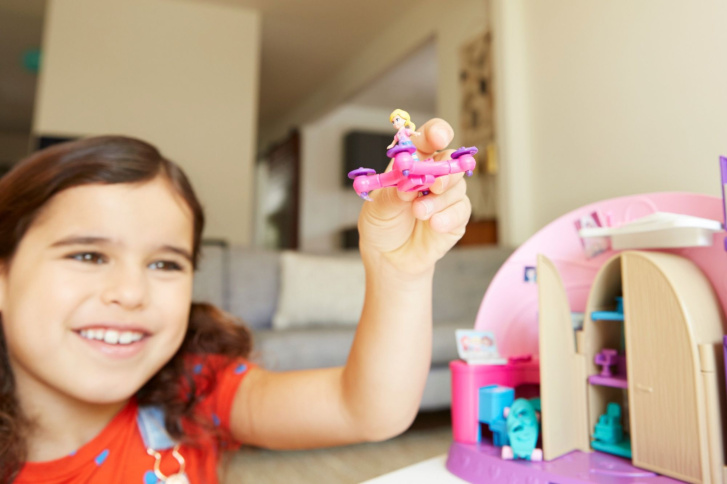 Polly Pocket pokoj - Souprava na hraní