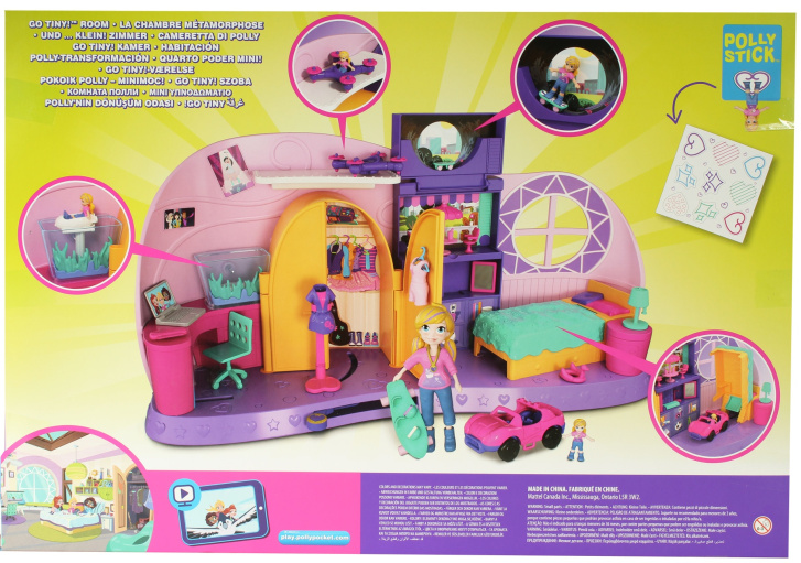 Polly Pocket pokoj - Souprava na hraní