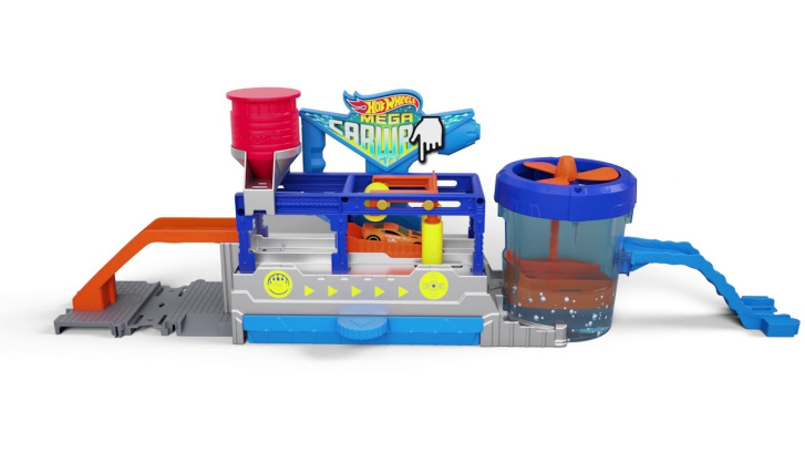 Hot Wheels - Mega auto myčka