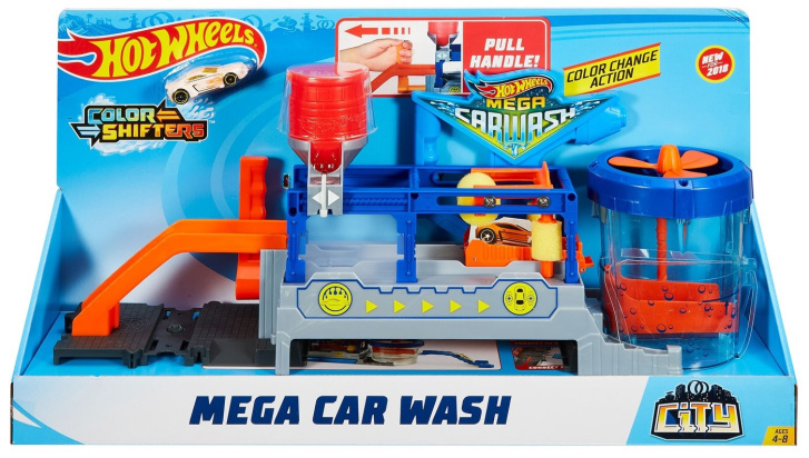 Hot Wheels - Mega auto myčka
