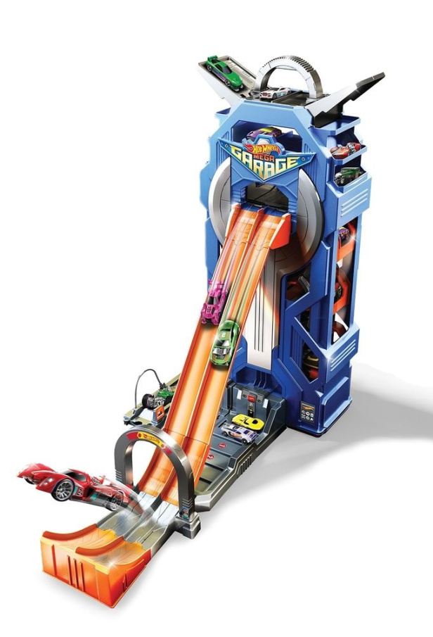 Hot Wheels - Garáž s dráhou
