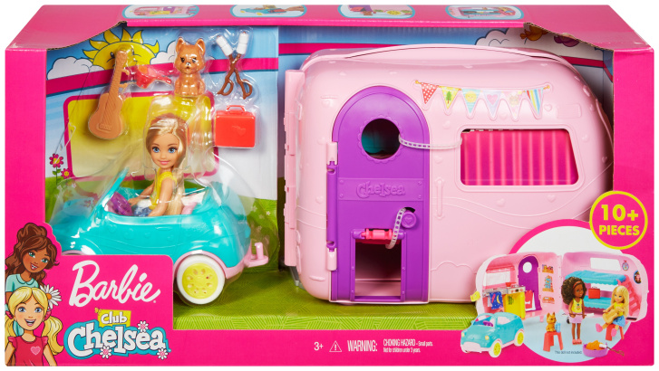 Barbie - Chelsea s karavanem