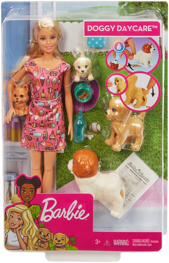 Barbie – Starostlivost o štěňata