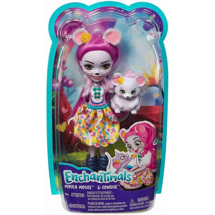 Enchantimals – Panenka Mayla Mouse a Fondue
