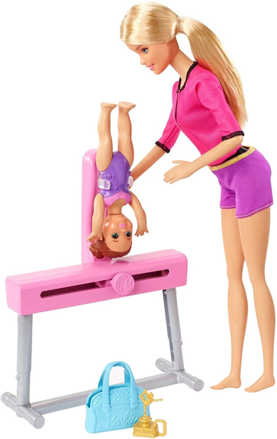 Barbie - Sportovní souprava s panenkou
