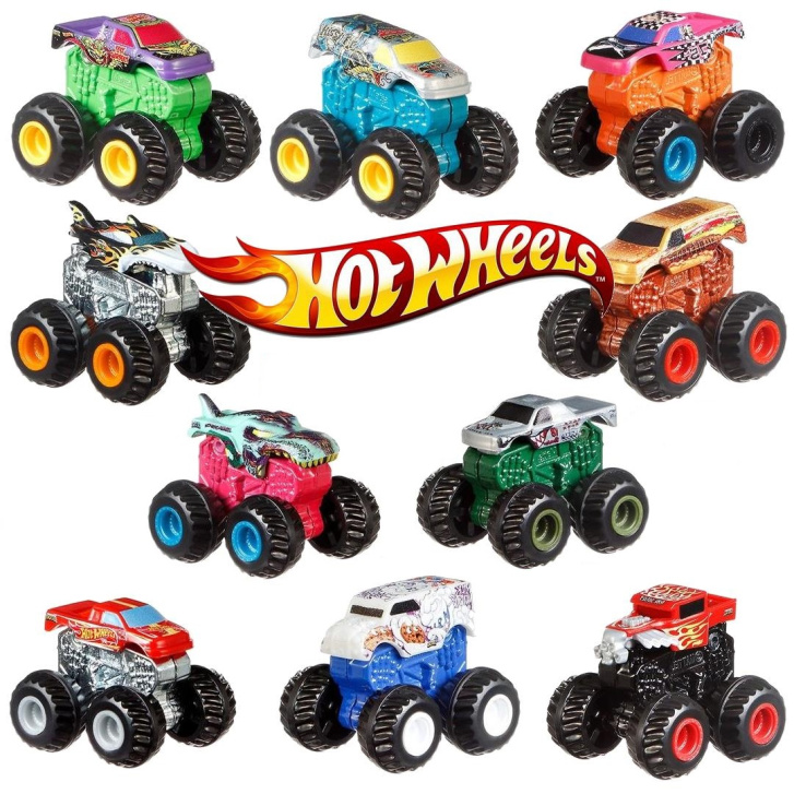 Hot Wheels - Mini Monster Truck překvapení