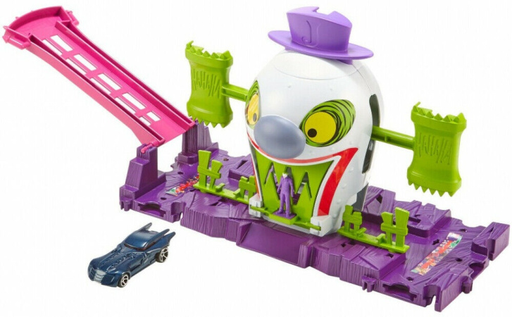 Hot Wheels - Joker a jeho zábavný dům