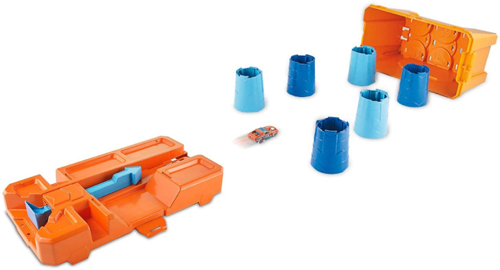 Hot Wheels Track Builder - Barrel box