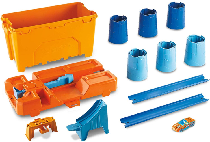 Hot Wheels Track Builder - Barrel box