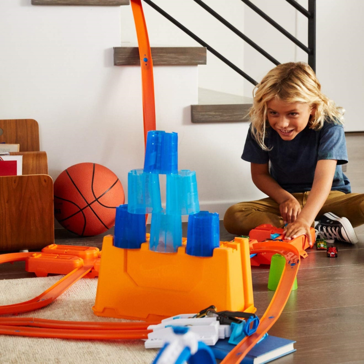 Hot Wheels Track Builder - Barrel box