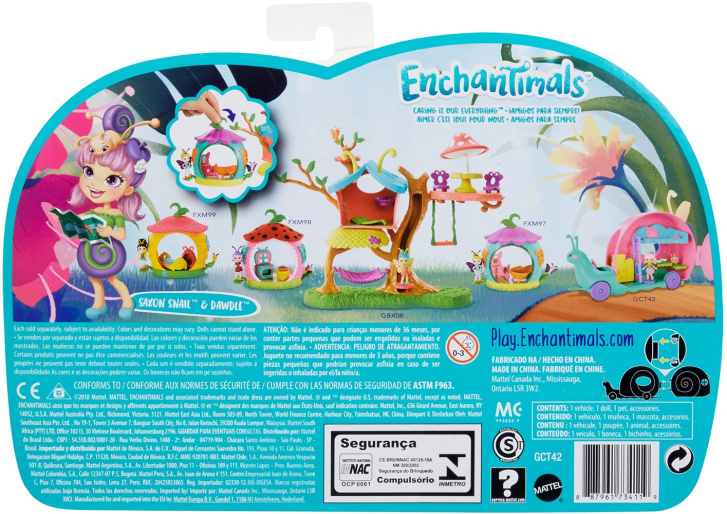 Enchantimals – Brouček se šnekomobilem