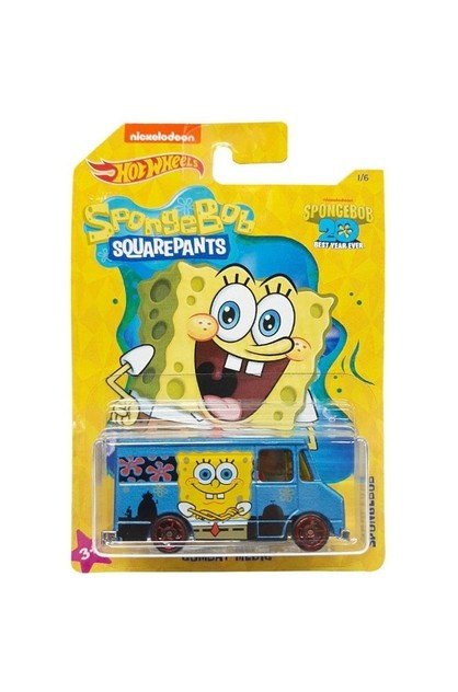 Hot Wheels - Autíčko Sponge Bob