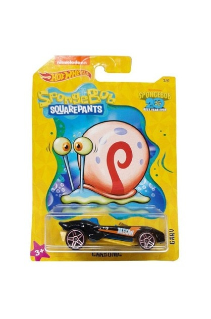 Hot Wheels - Autíčko Sponge Bob