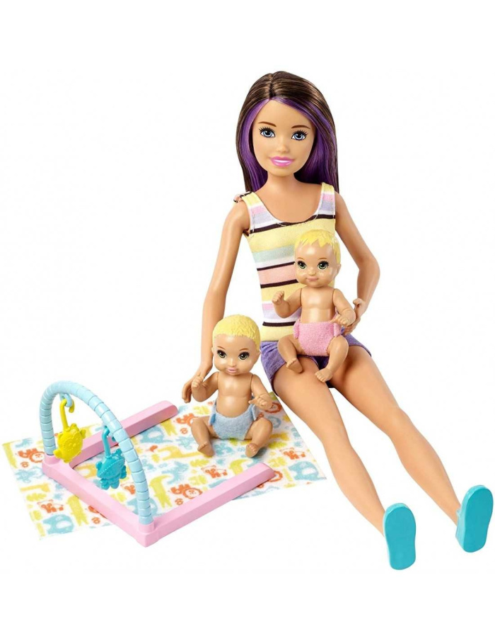 Barbie Skipper - Pěstounka s dětským pokojíkem
