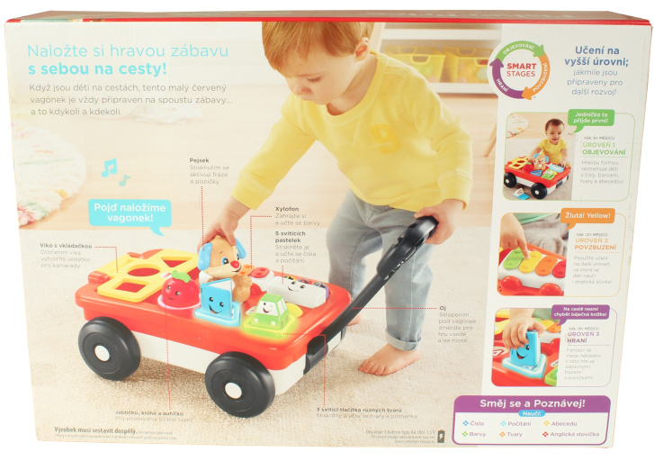 Fisher-Price - Vozík s aktivitami