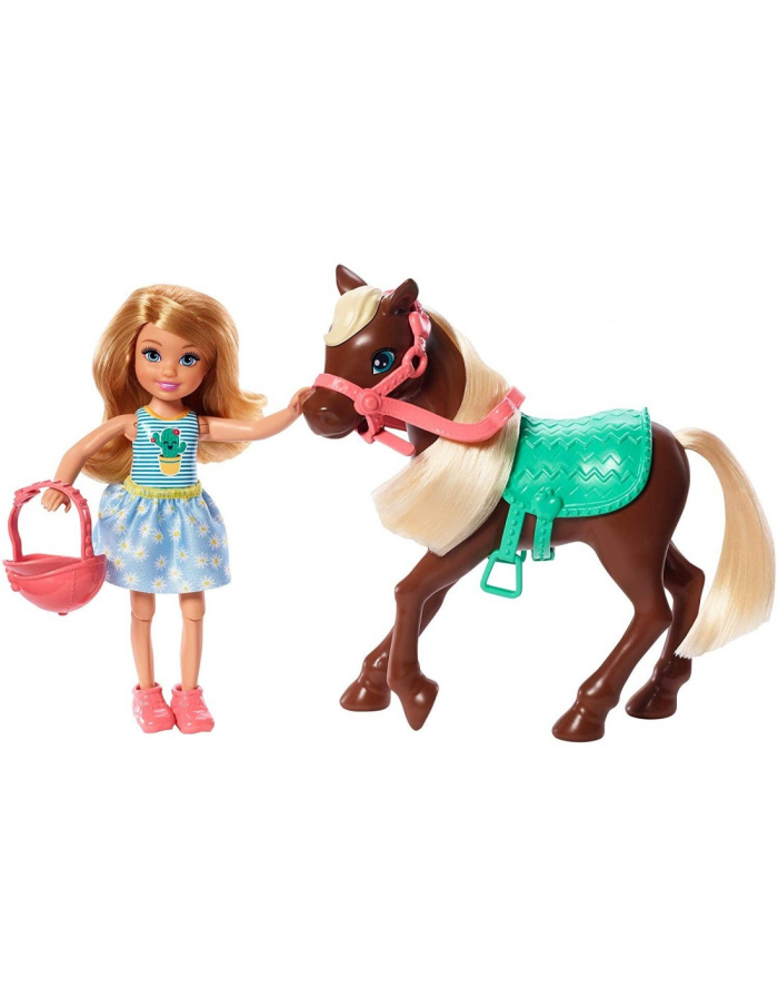 Barbie Chelsea – Panenka s poníkem
