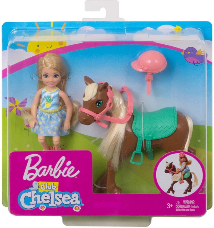 Barbie Chelsea – Panenka s poníkem