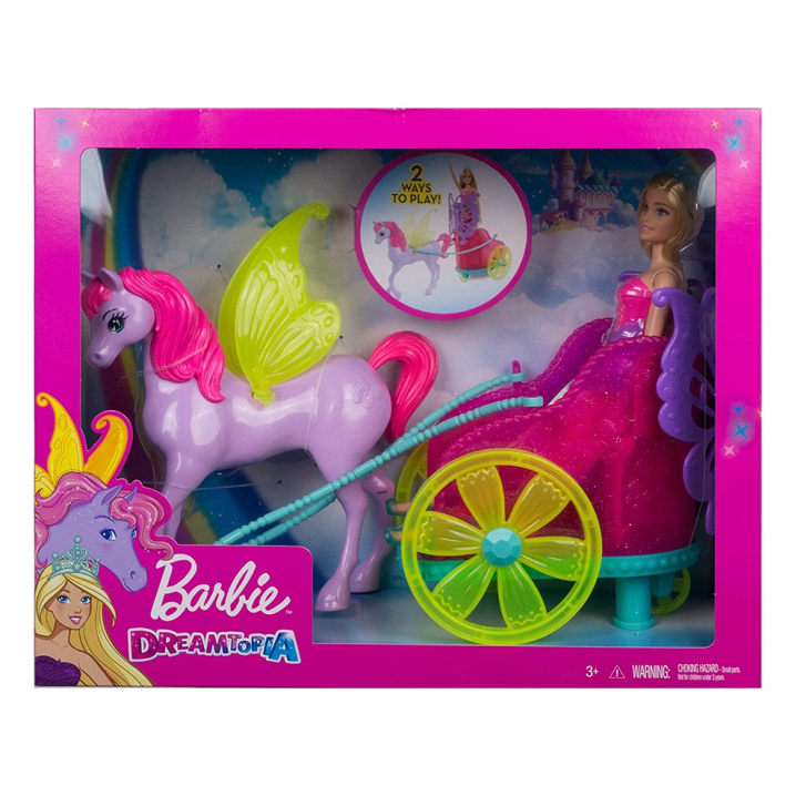 Barbie Dreamtopia – Princezna, Pegas a kočár