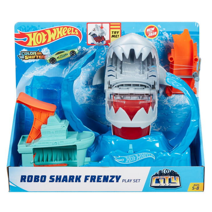 Hot Wheels – Robo žralok útočí