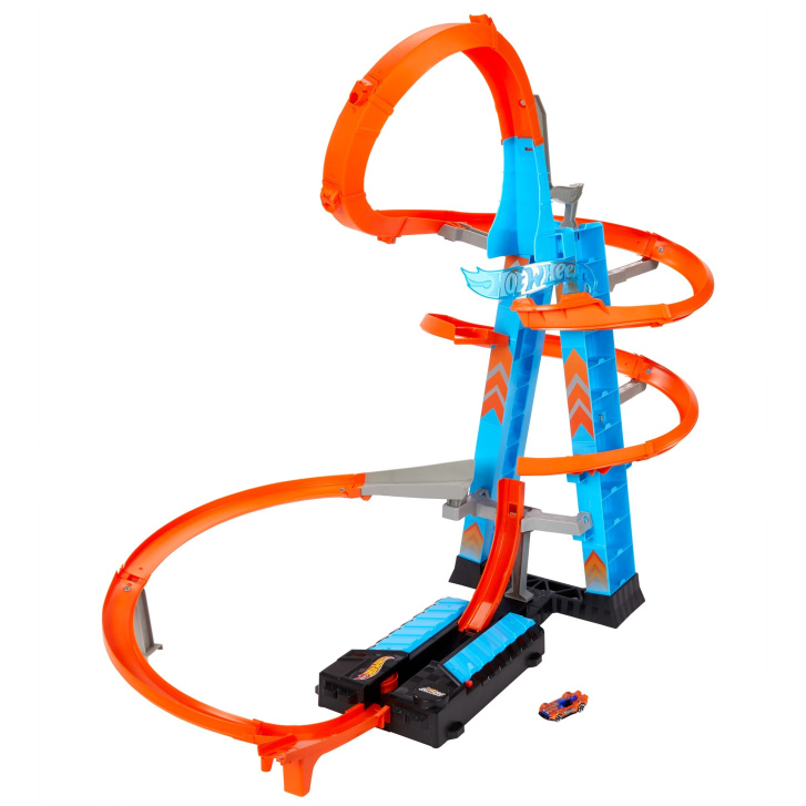 Dráha Hot Wheels- Srážka v oblacích