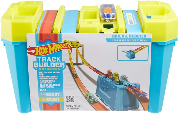 Hot Wheels dráha Multi-Lane Speed Box